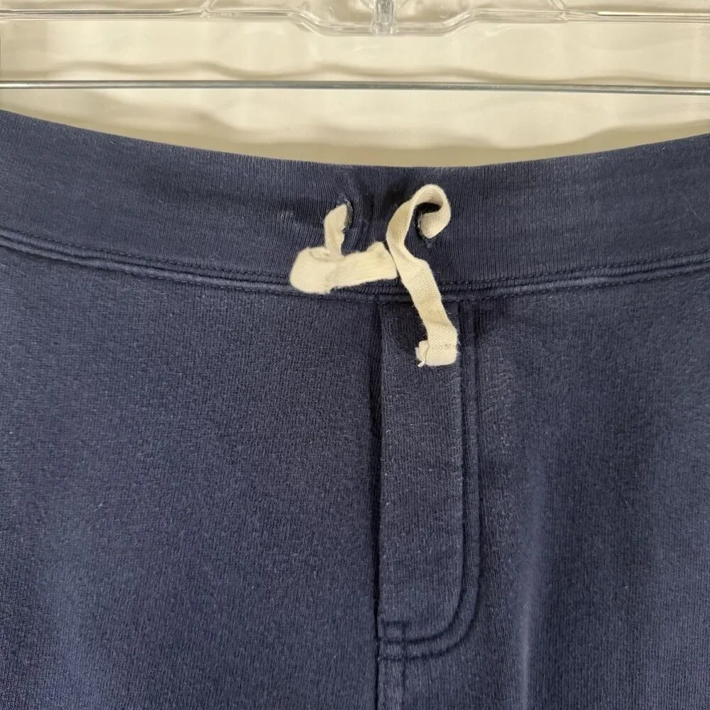 Polo Ralph Lauren Joggers Boys Large 14 16 Blue Drawstring Pockets Cotton Blend